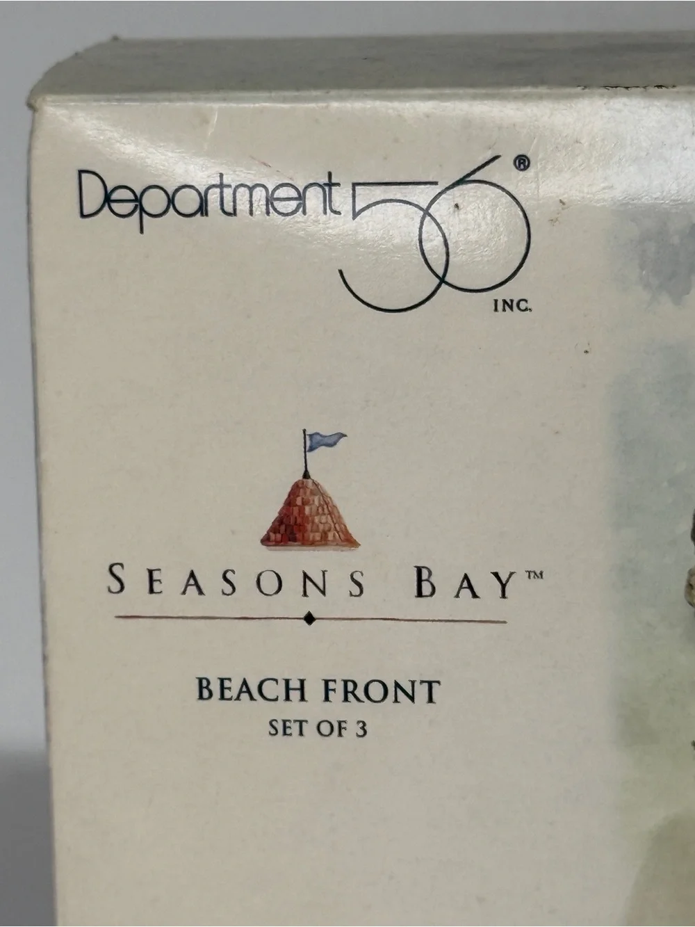 Dept 56 Seasons Bay Beach Front 3 Pieces 53355